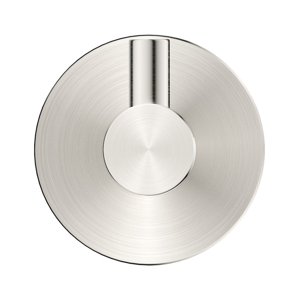 Mica Robe Hook - Brushed Nickel