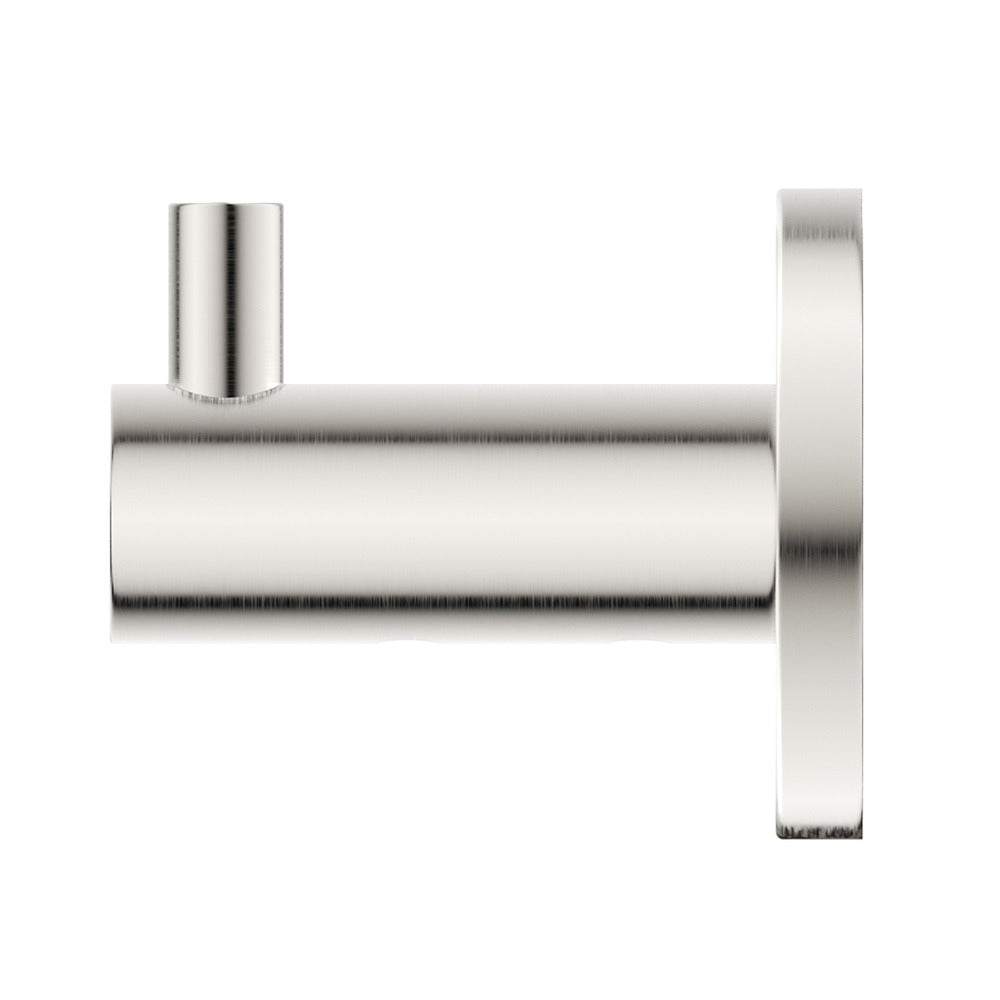 Mica Robe Hook - Brushed Nickel