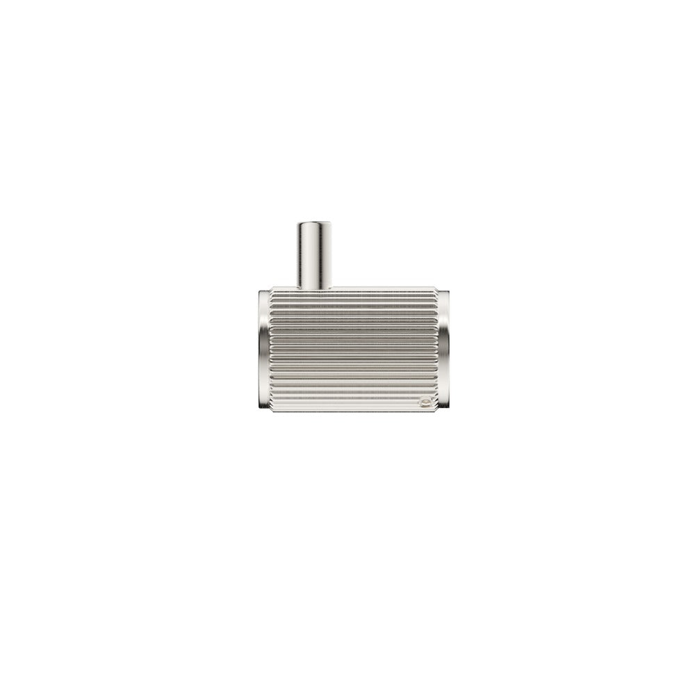 Mica Fluted Robe Hook - Brushed Nickel