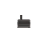 Mica Fluted Robe Hook - Gunmetal