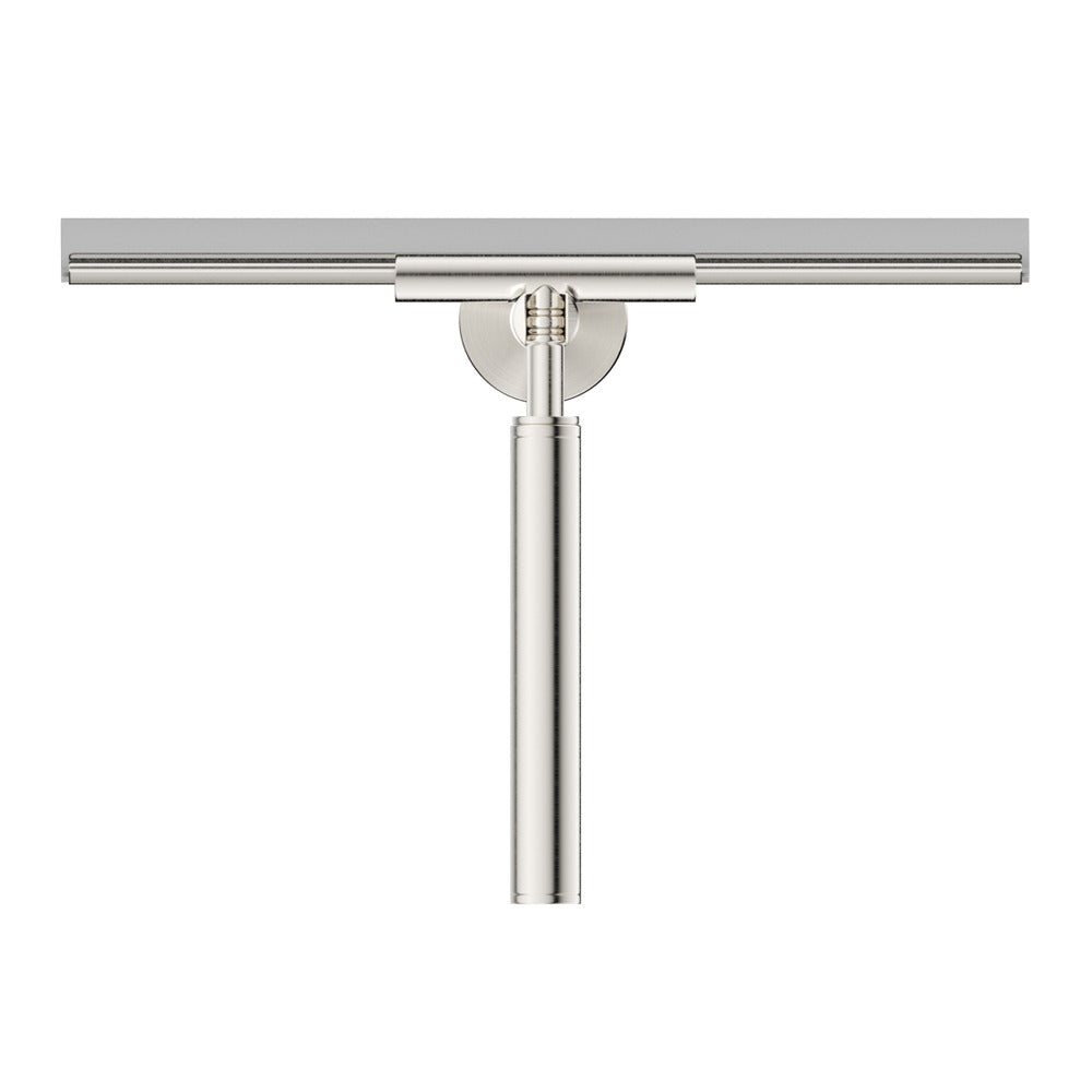 Mica Glass Squeegee - Brushed Nickel