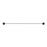 Mica Stainless Shelf - 400mm - Black