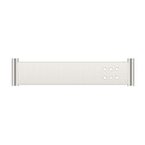 Mica Stainless Shelf - 400mm - Brushed Nickel