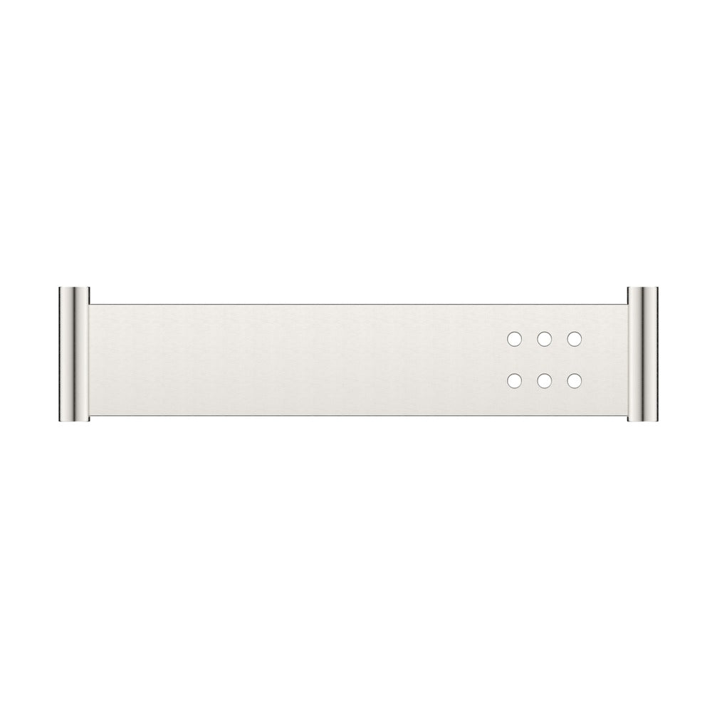 Mica Stainless Shelf - 400mm - Brushed Nickel