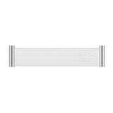 Mica Stainless Shelf - 400mm - Chrome