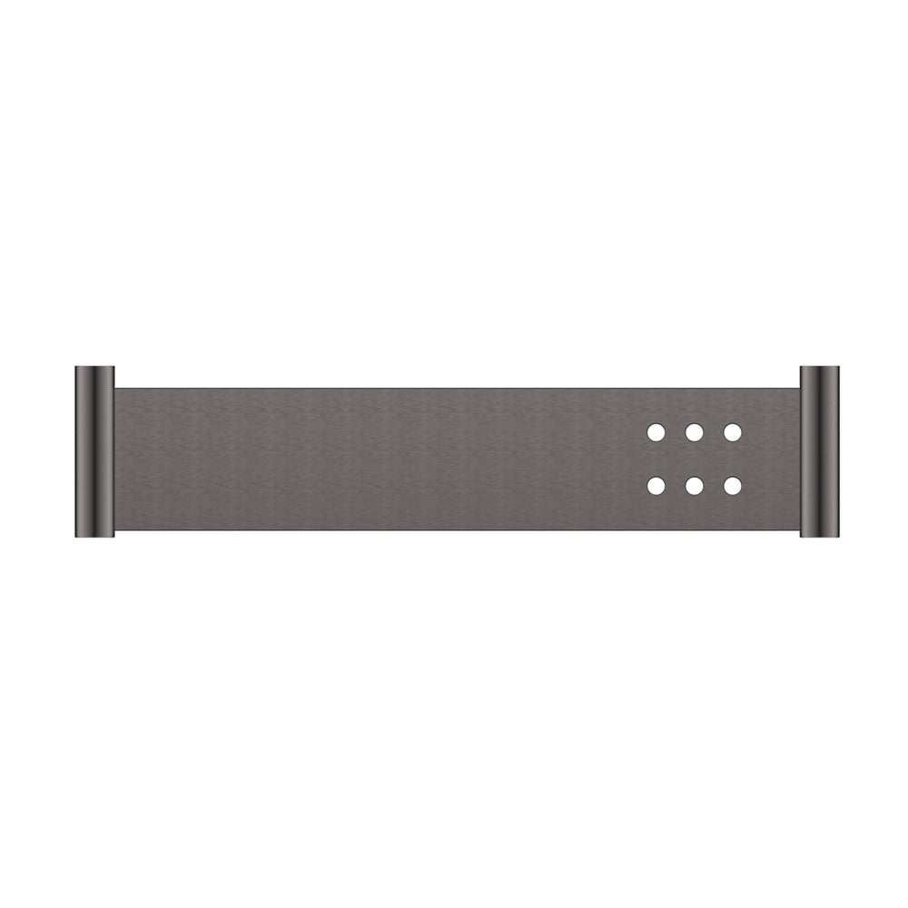 Mica Stainless Shelf - 400mm - Gunmetal