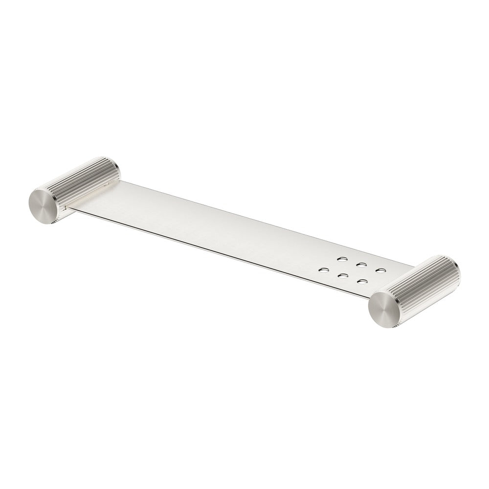 Mica Fluted Stainless Shelf - 400mm