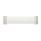 Mica Fluted Stainless Shelf - 400mm - Brushed Nickel