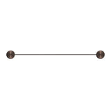 Mica Fluted Stainless Shelf - 400mm - Dusk Bronze
