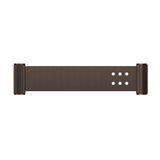 Mica Fluted Stainless Shelf - 400mm - Dusk Bronze
