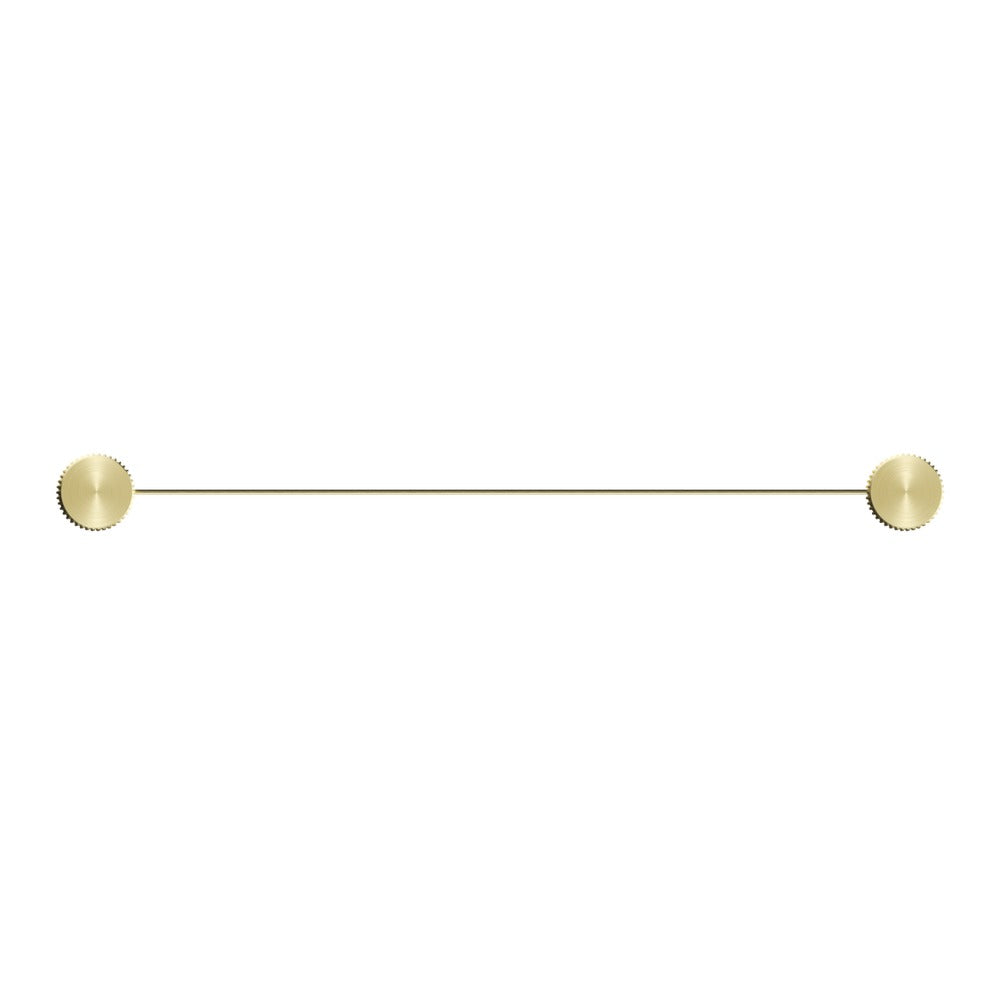 Mica Fluted Stainless Shelf - 400mm - French Gold