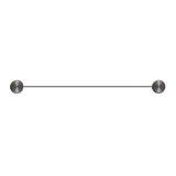 Mica Fluted Stainless Shelf - 400mm - Gunmetal