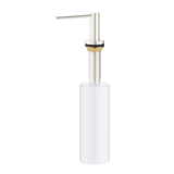 Mica Soap Dispenser - Brushed Nickel