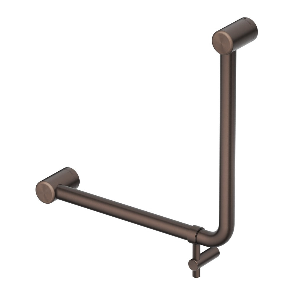 Mica Care Grab Rail - Curved 90 Degree - 450x450mm