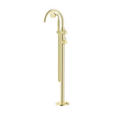Mica Heritage Freestanding Bath Mixer with Hand Shower in French Gold - alternative product view