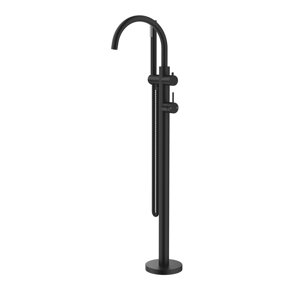Mica Freestanding Bath Mixer with Hand Shower
