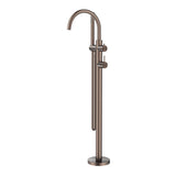 Mica Freestanding Bath Mixer with Hand Shower