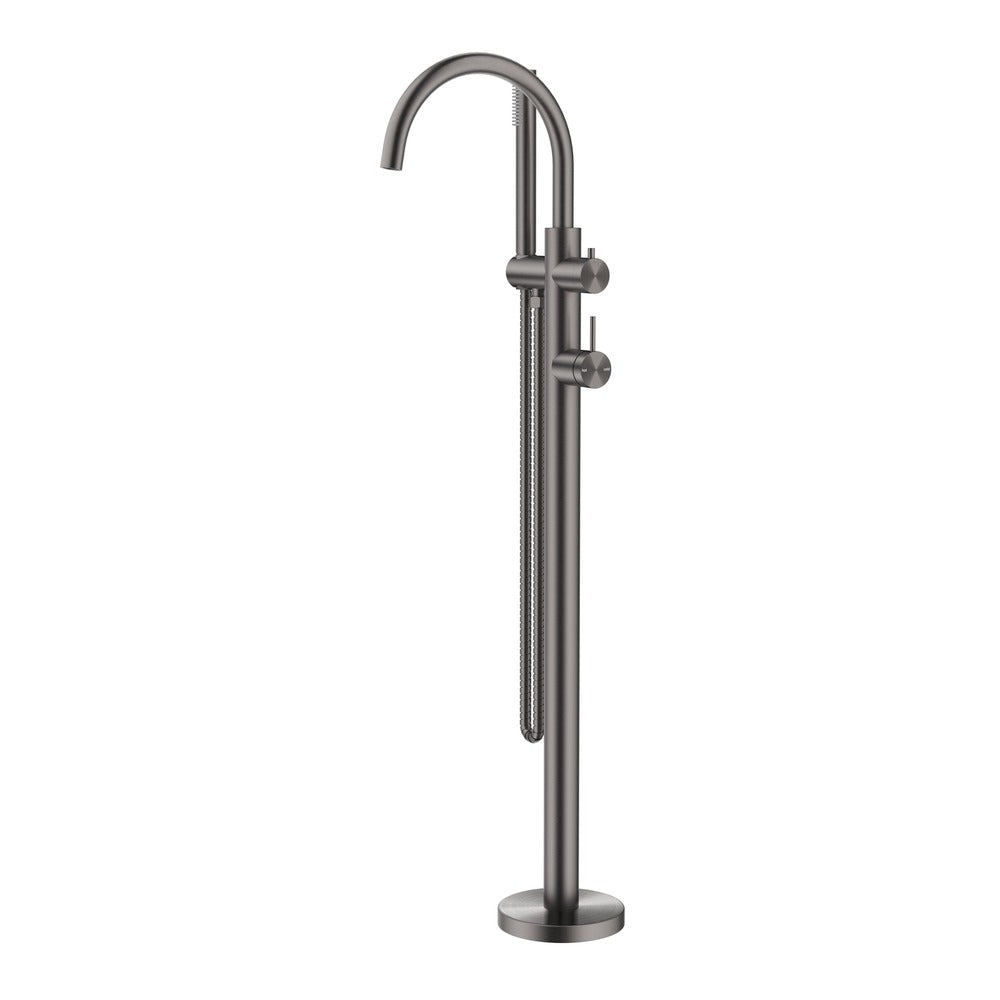Mica Freestanding Bath Mixer with Hand Shower