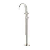 Mica Fluted Freestanding Bath Mixer with Hand Shower
