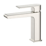 Beki Basin Mixer in Brushed Nickel - full product view