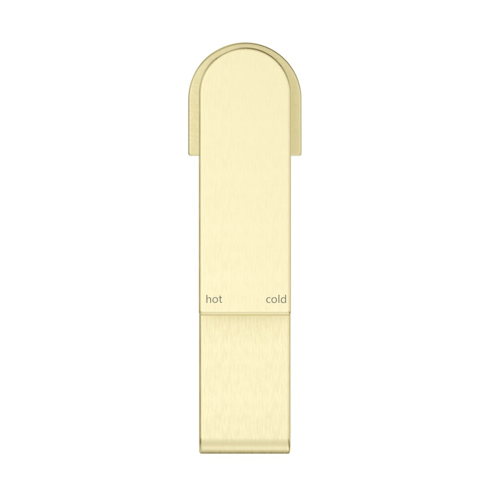 Beki Basin Mixer in French Gold - full product view