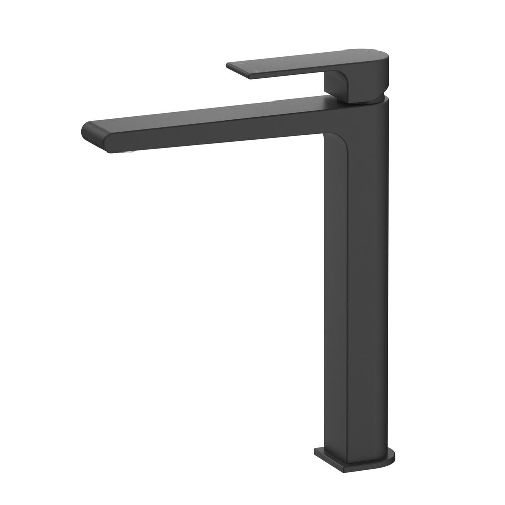 Beki Tall Basin Mixer in Black - alternative product view
