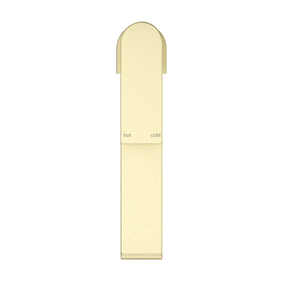 Beki Tall Basin Mixer in French Gold - full product view