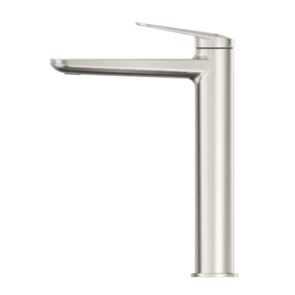 Lantra Tall Basin Mixer - Brushed Nickel