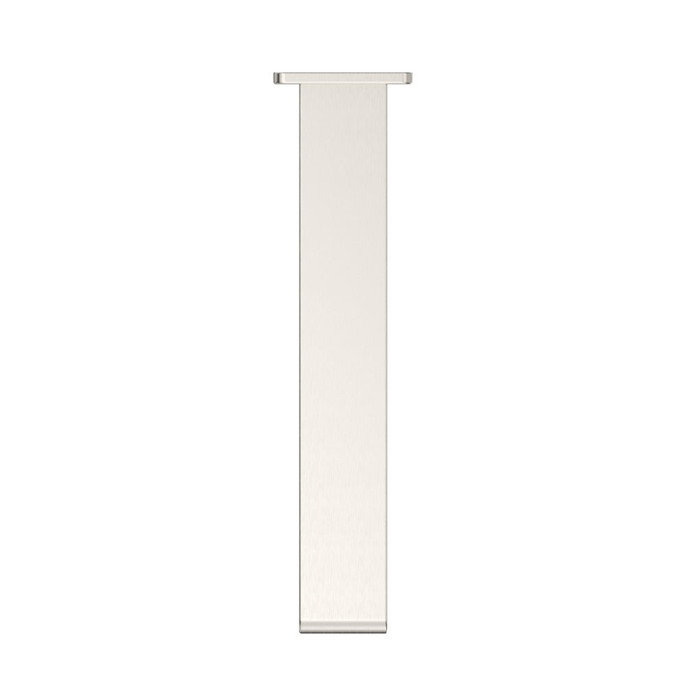 Beki Bath Spout in Brushed Nickel - angled product view