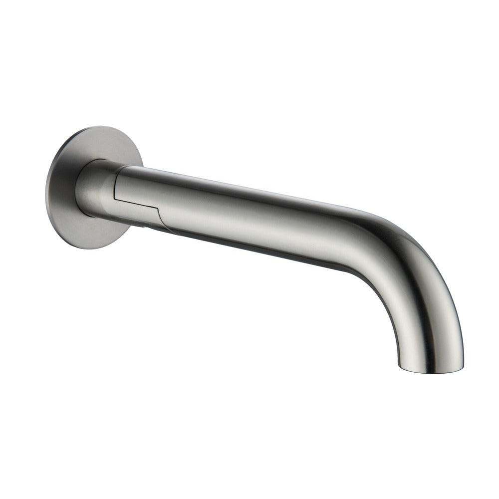 Mica Swivel Bath Spout - Curved