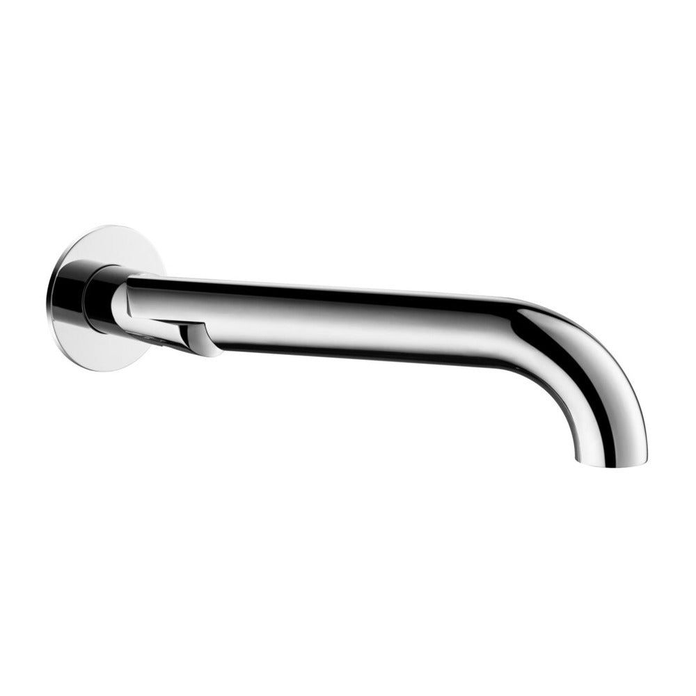 Mica Swivel Bath Spout - Curved - Chrome