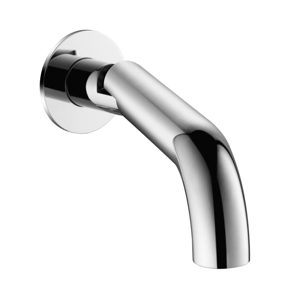 Mica Swivel Bath Spout - Curved - Chrome