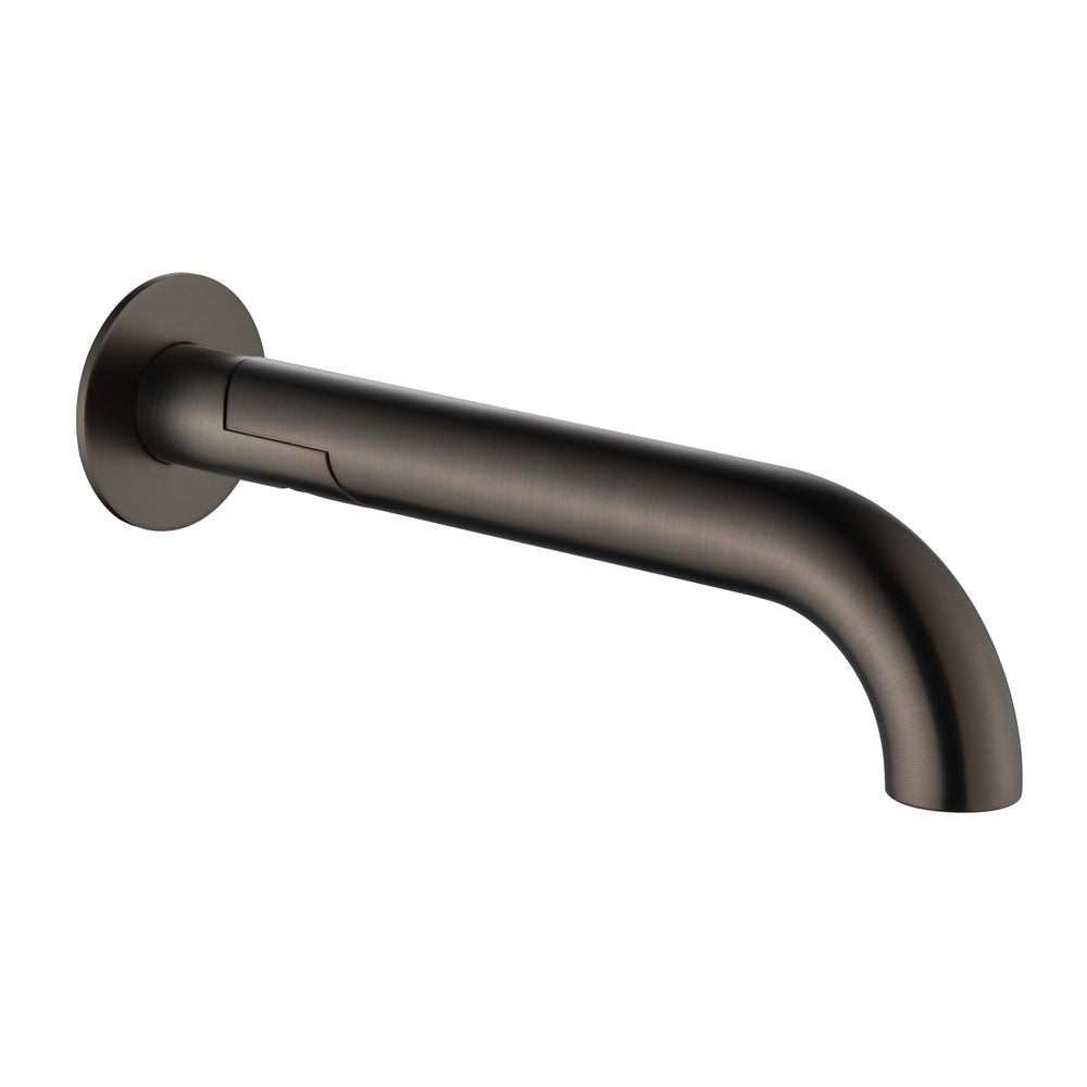Mica Swivel Bath Spout - Curved