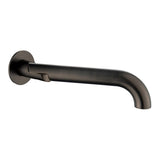 Mica Swivel Bath Spout - Curved - Dusk Bronze