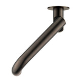 Mica Swivel Bath Spout - Curved - Dusk Bronze