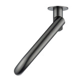 Mica Swivel Bath Spout - Curved - Gunmetal
