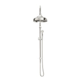 Mica Heritage Dual Shower Rail - Brushed Nickel