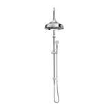 Mica Heritage Dual Shower Rail - Chrome