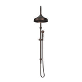 Mica Heritage Dual Shower Rail - Dusk Bronze