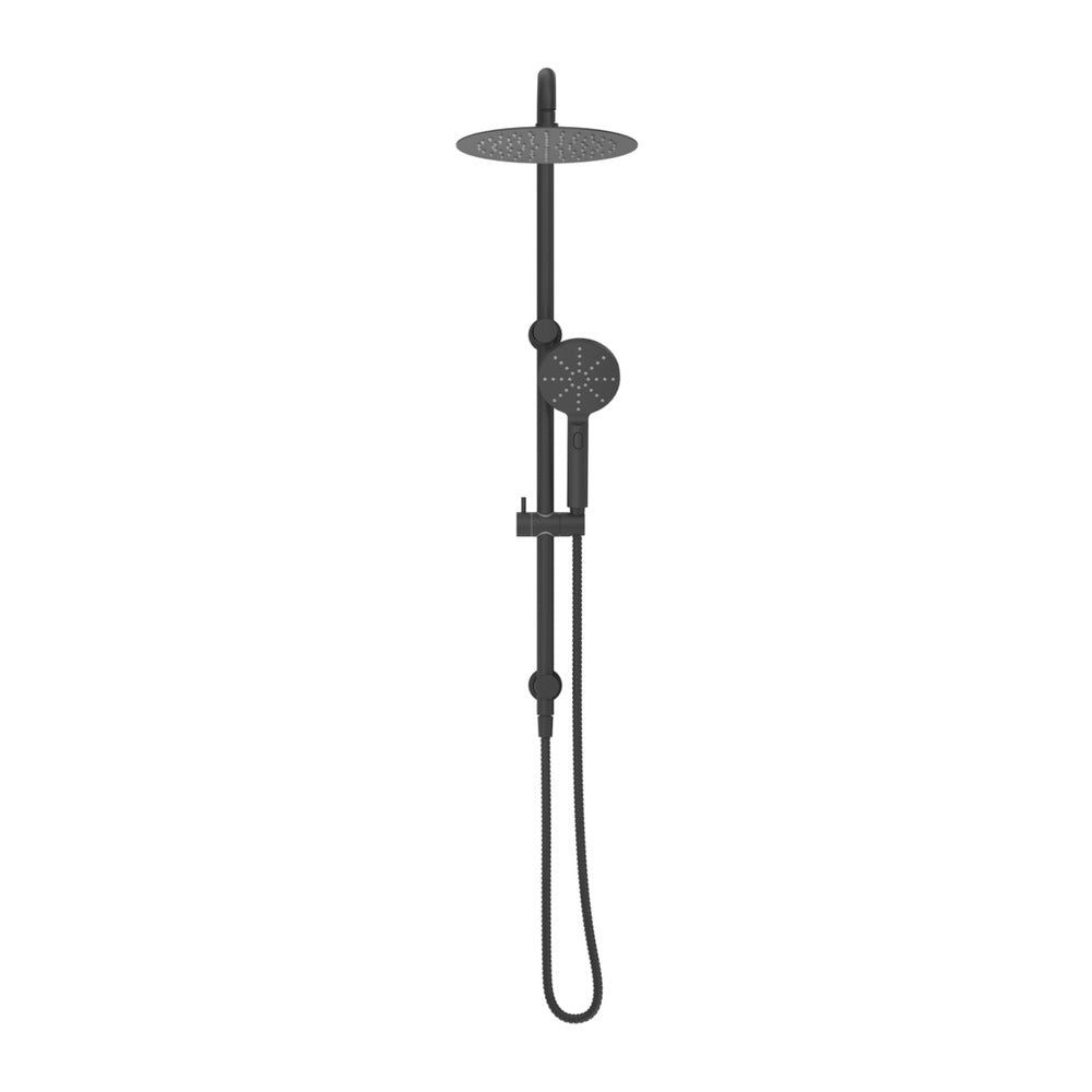 Mica Dual Shower Rail - Black