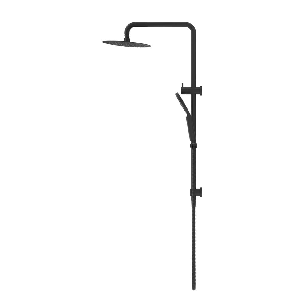 Mica Dual Shower Rail - Black