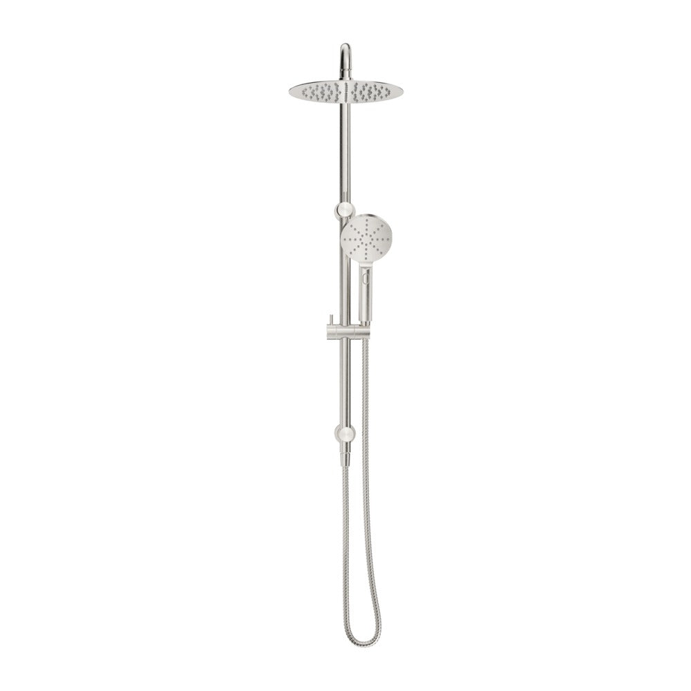 Mica Dual Shower Rail - Brushed Nickel