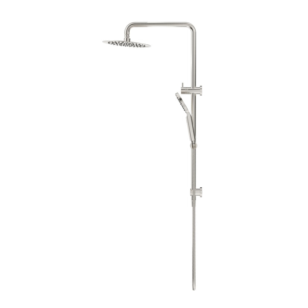 Mica Dual Shower Rail - Brushed Nickel