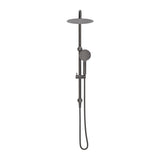 Mica Dual Shower Rail - Gunmetal