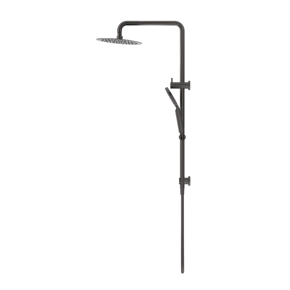 Mica Dual Shower Rail - Gunmetal