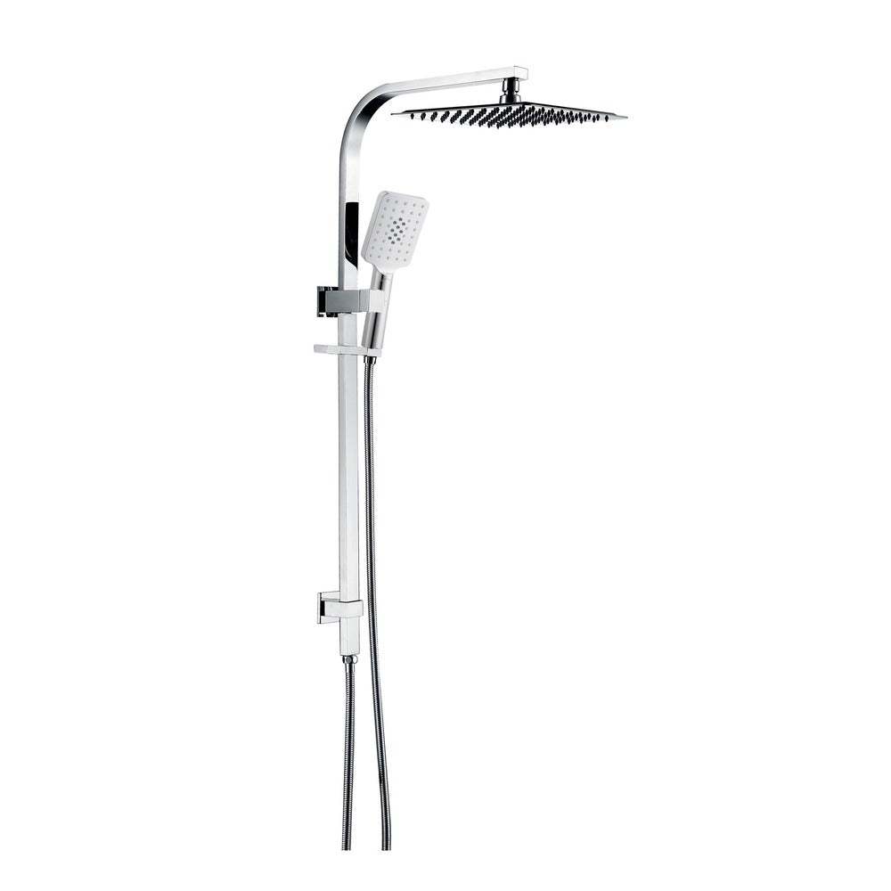 Cresta Dual Shower Rail - front view, bathroom fixture