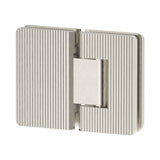 Shower Screen Hinge - Fluted - Glass To Glass