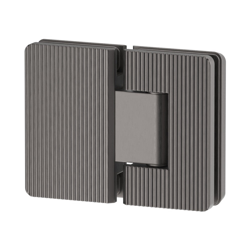 Shower Screen Hinge - Fluted - Glass To Glass