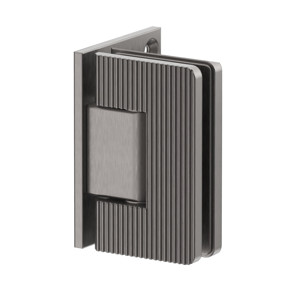 Shower Screen Hinge - Fluted - Glass To Wall