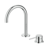 Mica Gooseneck Hob Basin Mixer Set